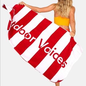 Outdoor Voices Beach Towel